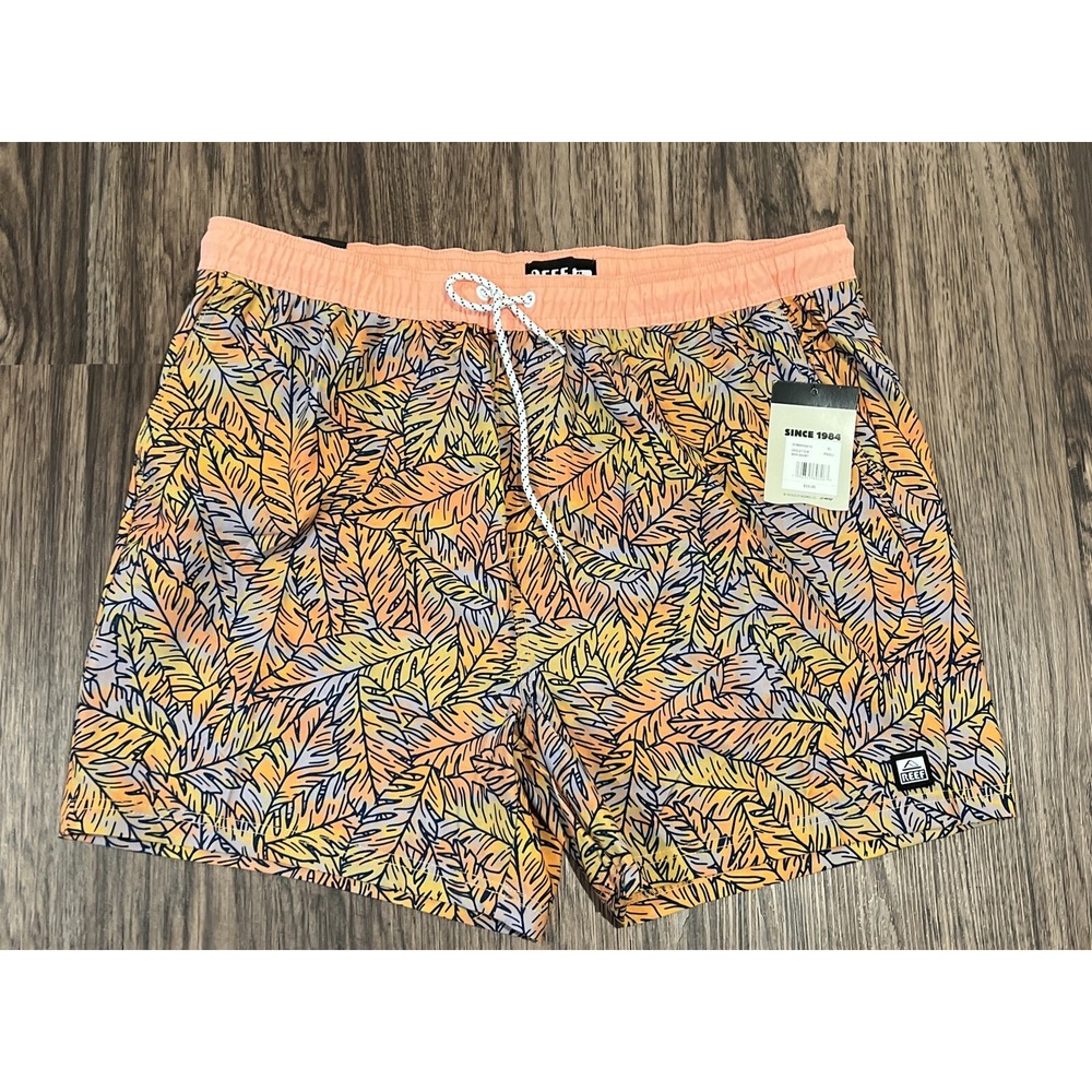 Reef Mens Boardshorts Worley 17" Color Tile Blue (BLUTL Size XL